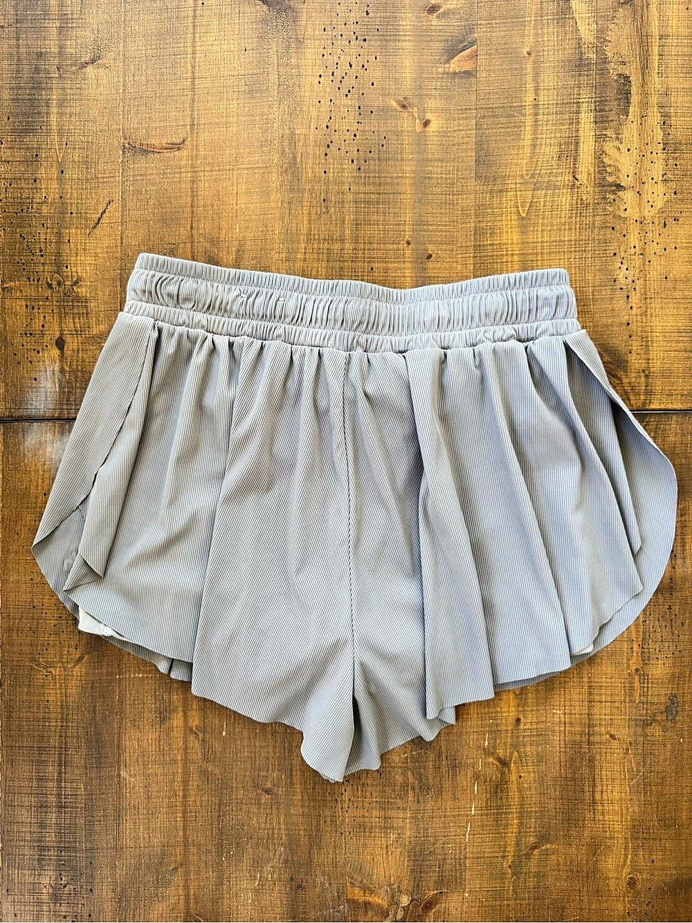 JoyLab Pleated Gray Athletic / Running Shorts Like New